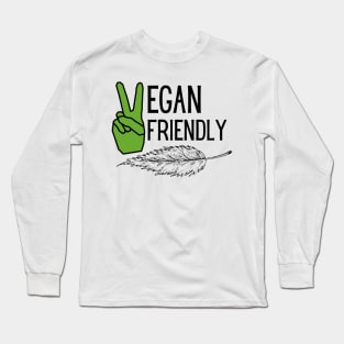 Vegan Friendly Long Sleeve T-Shirt